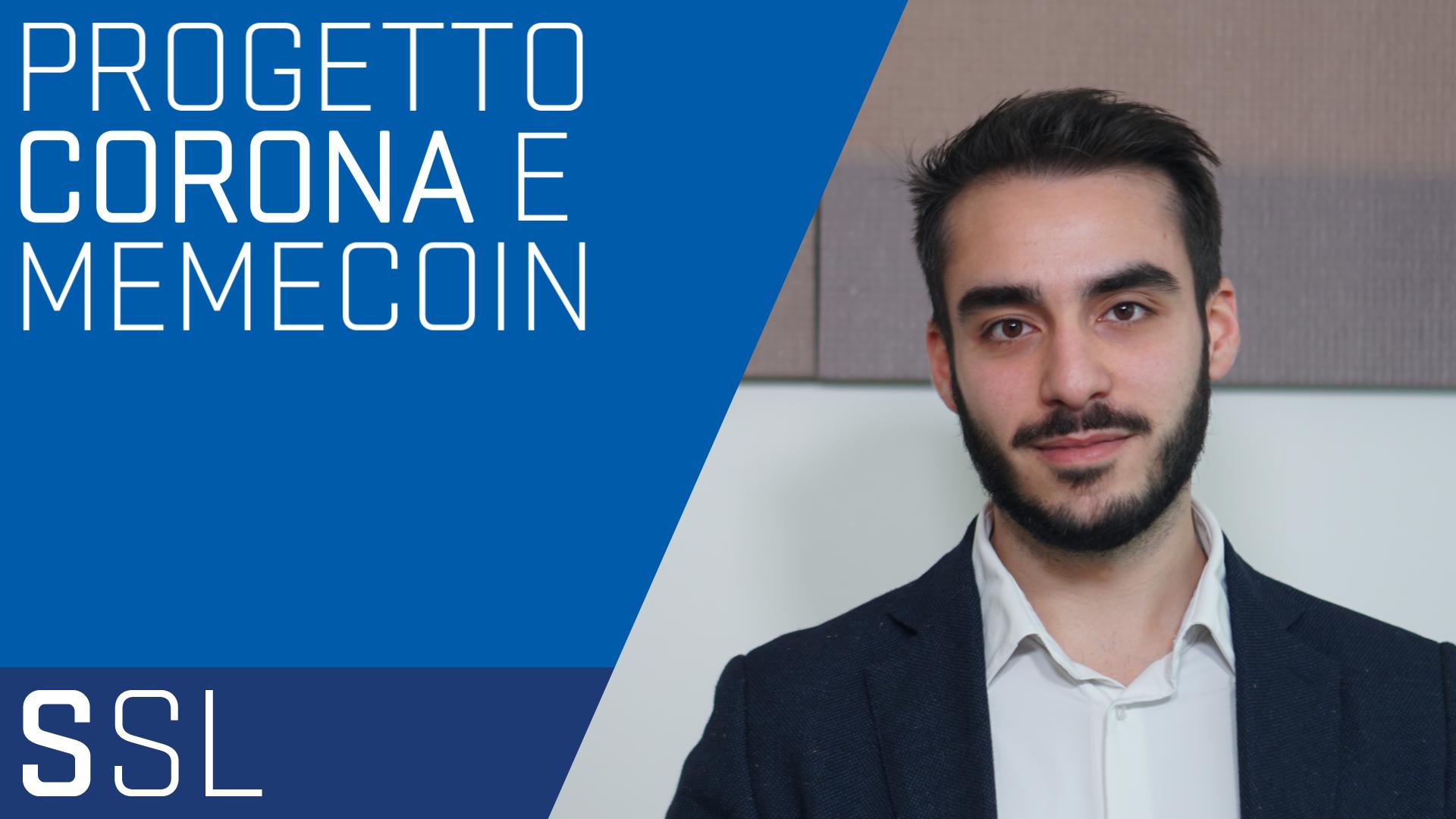 Il Progetto Corona e la memecoin $CORONA: analisi dei rischi e intervento  della Consob